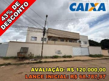 Apartamento de 2 quartos, Águas Lindas de Goiás · Apartamento com 49,58m² de área privada - Cond. Residencial Inbrazil I - Águas Lindas de Goiás/GO