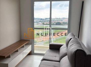 Apartamento · 51m² · 2 Quartos · 2 Vagas · Apartamento mobiliado para locação no Edifício Villa Helvetia em Indaiatuba/SP
