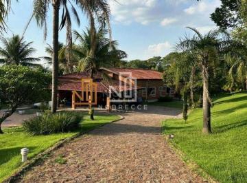 Rural · 495m² · 4 Quartos · Linda Chácara à venda Condomínio Recanto das Flores - Indaiatuba/ SP.