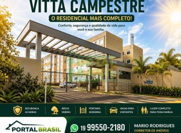 Apartamento · 46m² · 2 Quartos · 1 Vaga · Apartamento à venda no Vitta Campestre – 46m², 2 dormitórios, ar-condicionado...