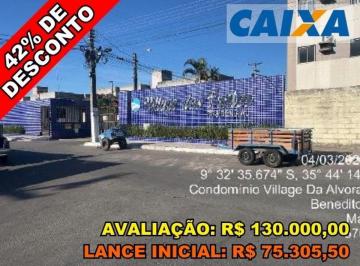 Apartamento de 3 quartos, Maceió · Apartamento com 56,65m² de área privada - Condomínio Residencial Village das Fontes - Maceió/AL
