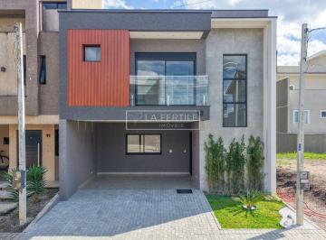 Casa · 143m² · 3 Quartos · 2 Vagas · Sobrado com 3 Dormitórios, 1 Suíte, 143,76 m², à venda por R$ 929.000 - Costeira, São José dos Pinha