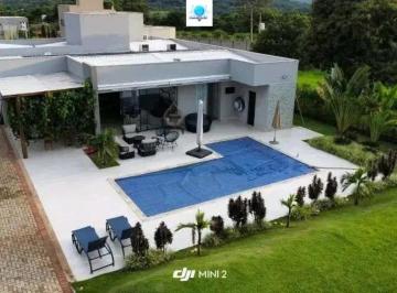 Casa · 414m² · 4 Quartos · 5 Vagas · Casa de Alto Padrão | Condomínio Countryville - Hidrolândia/GO