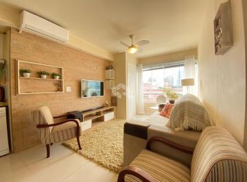 Apartamento · 65m² · 2 Quartos · 1 Vaga · APARTAMENTO COM DOIS DORMITÓRIOS EM CAPÃO DA CANOA
