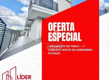 Casa · 183m² · 3 Quartos · 2 Vagas · LANÇAMENTO NO TINGUI — 3 SOBRADOS NOVOS EM CONDOMÍ