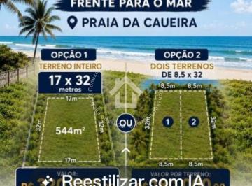 Terreno em frente ao Mar na Caueira · Terreno em frente ao Mar na Caueira