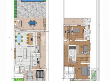 Casa · 210m² · 3 Quartos · 4 Vagas · Sobrado 3 quartos - vanel ville