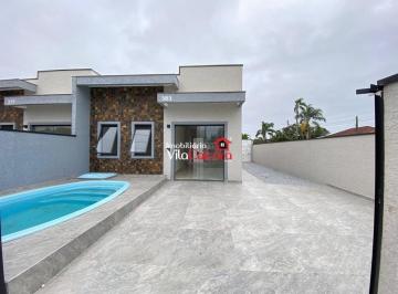 Casa · 60m² · 2 Quartos · 1 Vaga · Casa com 2 quartos e piscina em Pontal do Paraná