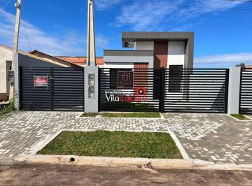 Casa · 53m² · 2 Quartos · 3 Vagas · Casa nova à 600 metros do mar em Matinhos PR