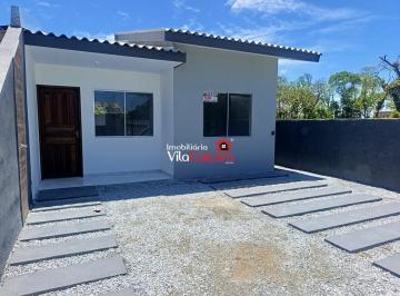 Casa · 60m² · 2 Quartos · 2 Vagas · Casa nova com 2 quartos à venda Pontal do Paraná
