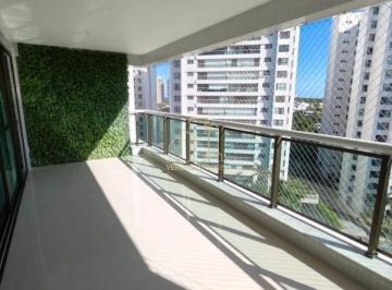 Foto 01 · Apartamento de luxo para locação em Patamares com 4 quartos 3 suítes 2 salas 5 banheiros 3 vagas de