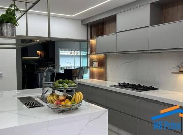Casa · 375m² · 3 Quartos · 5 Vagas · Casa de Alto Padrão à Venda e Locação – Condomínio Capital Ville I