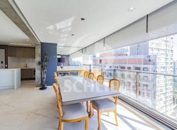 Apartamento · 105m² · 2 Quartos · 2 Vagas · Apartamento para locação no Campo Belo - Prédio Novo - 105m², 2 súites e 2 vagas