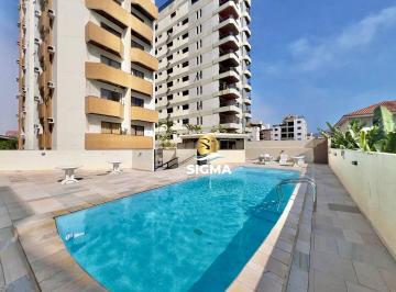 Apartamento · 66m² · 1 Quarto · 1 Vaga · Apartamento em Jardim Três Marias, Guarujá/SP de 66m² 1 quartos para locação R$ 2.500,00/mes