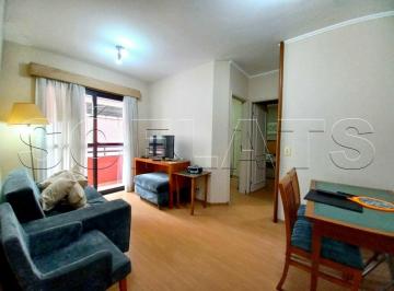 Apartamento · 64m² · 2 Quartos · 1 Vaga · Flat em Cidade Monções, São Paulo/SP de 64m² 2 quartos para locação R$ 3.700,00/mes