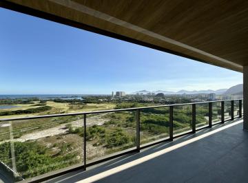 Apartamento · 194m² · 4 Quartos · 3 Vagas · Espetacular Apartamento no Oceana Golf na Barra da Tijuca andar alto com vista de tirar o fôlego par