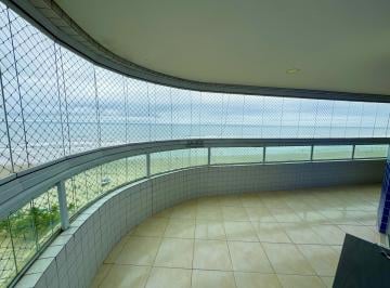 Apartamento · 113m² · 3 Quartos · 2 Vagas · Apartamento 3 dormitórios vista total para o mar- Maracanã, em Praia Grande