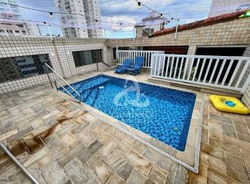 9c1819a67049595807e1be39bb598a2697ad9473 · Cobertura com 5 dormitórios à venda, 410 m² por R$ 3.900.000,00 - Embaré - Santos/SP