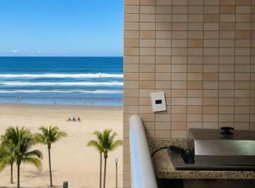 Apartamento · 55m² · 1 Quarto · 1 Vaga · Apto 1 Dorm c/ suíte, VISTA MAR, 55 m² de área útil. Bairro: AVIAÇÃO.