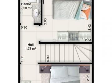 Casa en Venda de 2 quartos Vila Antártica · CASA COM 51,94 m² - ANTARTICA - PRAIA GRANDE SP