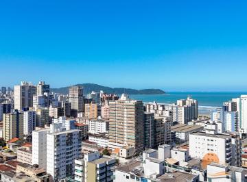 Apartamento · 70m² · 2 Quartos · 1 Vaga · Apartamento com 2 Dormitórios, Varanda Gourmet e Piscina na Cobertura na Guilhermina - Praia Grande/