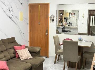 Apartamento · 65m² · 2 Quartos · 1 Vaga · Apartamento Semi Mobiliado à Venda no Coqueiro – Residencial Costa Romântica