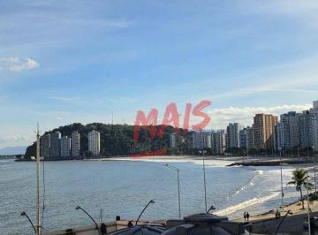 66b3bf64b18509eea878595b39448372d6f8a107 · Apartamento vista para o mar, 1 quarto para alugar, 45 m² - Centro - São Vicente/SP