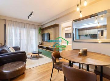 4dac2f4b9fc044a6ced902c98dab310cf4e92bb8 · Apartamento com 1 dormitório, 52 m² - venda por R$ 1.050.000,00 ou aluguel por R$ 7.140,00/mês - Alp