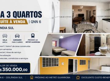 Casa de 3 quartos, Ceilândia · Casa 3 Quartos com Suíte à Venda na QNN 6 Ceilândia Sul | Garagem, Próxima ao Metrô Guariroba