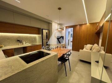 Apartamento · 34m² · 1 Quarto · 1 Vaga · LINDO APTO DE 1 QTO MOBILIADO C/ AR CONDICIONADO - CRNW 511 ED. UNION 511 - NOROESTE