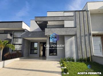 15674656fe7fb7d6a986e82c1b1219d8c5b1be36 · Casa com 3 dormitórios à venda, 115 m² por R$ 950.000,00 - Condomínio Terras de São Francisco - Soro
