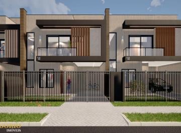 Casa · 100m² · 3 Quartos · 2 Vagas · SOBRADO NOVO NO ALTO BOQUEIRÃO!03 QUARTOS, SUÍTE, ÁREA GOURMET, LAVABO!!!