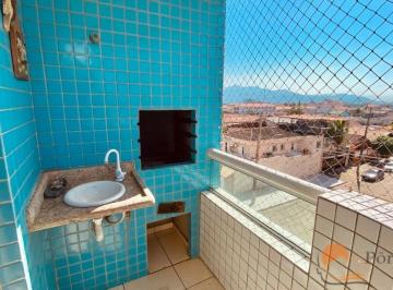 Apartamento de 1 quarto, Praia Grande · Apartamento 1 Dormitório, Vista Mar, Suíte e Churrasqueira! No Maracanã, Praia Grande/SP