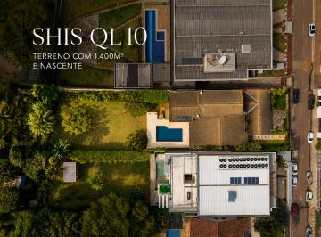 Terreno , Brasília · SHIS QL 10 - Terreno nascente, plano e de meio de quadra!
