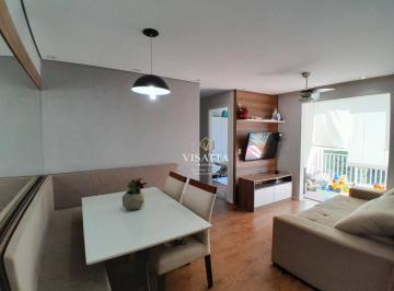 20f59f1693d9513e0f189b5f5675b450eebd4558 · Apartamento com 2 quartos à venda, 59 m² por R$ 450.000 - Granja Viana - Cotia/SP