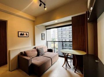 Apartamento de 1 quarto, São Paulo · Apartamento sofisticado com 35m², varanda integrada, vaga e depósito privativo na Vila Olímpia