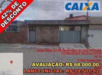 Casa de 2 quartos, Brejo da Madre de Deus · Casa com 148,2m² de área de terreno e 50m² de área privada - Brejo da Madre de Deus/PE