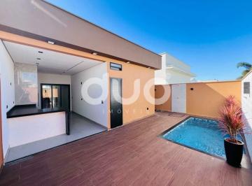 Casa · 133m² · 3 Quartos · Casa à venda em Piracicaba, bairro Campestre - Condominio Ágape com 3 quartos, 133m² - R$ 875.000,00