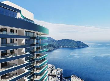 Apartamento de 3 quartos, Santos · O Residencial Grandís, em Ponta da Praia, Apartamento com 3 suites/3 vagas vista Mar
