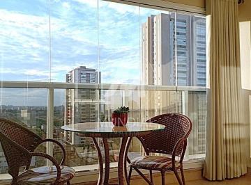 Varanda/Sacada · Apartamento (flat) 1 dormitórios, cozinha planejada, portaria 24 horas, lazer, espaço gourmet, salão