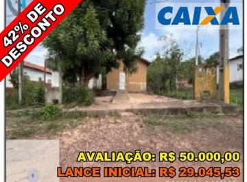 Casa de 2 quartos, Demerval Lobão · Casa com 200m² de área de terreno e 38,35m² de área privada - Demerval Lobão/PI