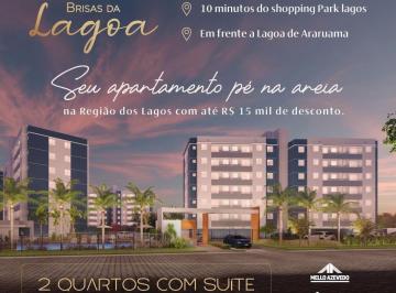 Apartamento de 2 quartos, São Pedro da Aldeia · Apartamento 2 Quartos | Varanda Gourmet | Piscina Borda Infinita | Vista Lagoa | São Pedro da Aldeia