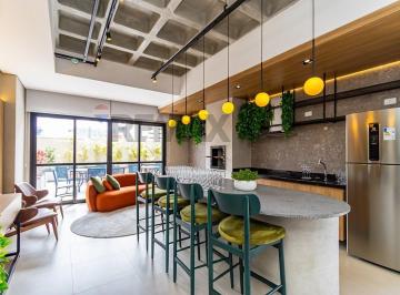 Apartamento · 19m² · 1 Quarto · Studio Mobiliado à venda no Morá Refúgio Urbano - 19,43 m² - R$ 369.500,00 - Centro - Curitiba