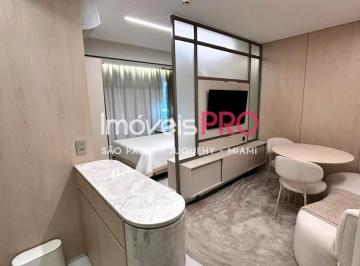 Apartamento · 30m² · 1 Quarto · LOCAÇÃO MOEMA - STUDIO MOBILIADO ALTO PADRÃO