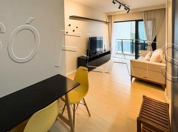 Apartamento · 41m² · 1 Quarto · 1 Vaga · Flat mobiliado 41m² no Jardim Paulista com vaga próximo à Avenida Paulista e Shopping Pamplona