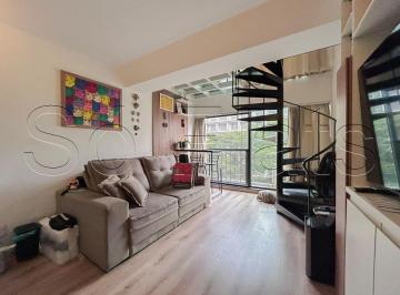 Apartamento · 45m² · 1 Quarto · 1 Vaga · Flat no Park Lane com 45m², 1 dormitório e 1 vaga para locação ao lado da Av Paulista.