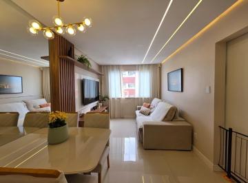 Apartamento · 67m² · 2 Quartos · 1 Vaga · Apartamento 2 quartos à venda no Loteamento Aquarius, reformado, decorado e 67m²