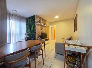 Apartamento · 65m² · 3 Quartos · 1 Vaga · APARTAMENTO À VENDA NA REGIÃO DO ELDORADO, 3 QUARTOS, SUÍTE, SEMIMOBILIADO, COND. COM LAZER EM GOIÂN