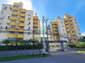 Apartamento · 80m² · 3 Quartos · 1 Vaga · Apartamento residencial com 3 dormitórios (1 suíte) no Saco Grande | Varanda gourmet e lazer complet