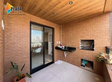 Apartamento · 77m² · 2 Quartos · 2 Vagas · Apartamento com 2 dormitórios para alugar, 78 m² - Canto do Forte - Praia Grande/SP
